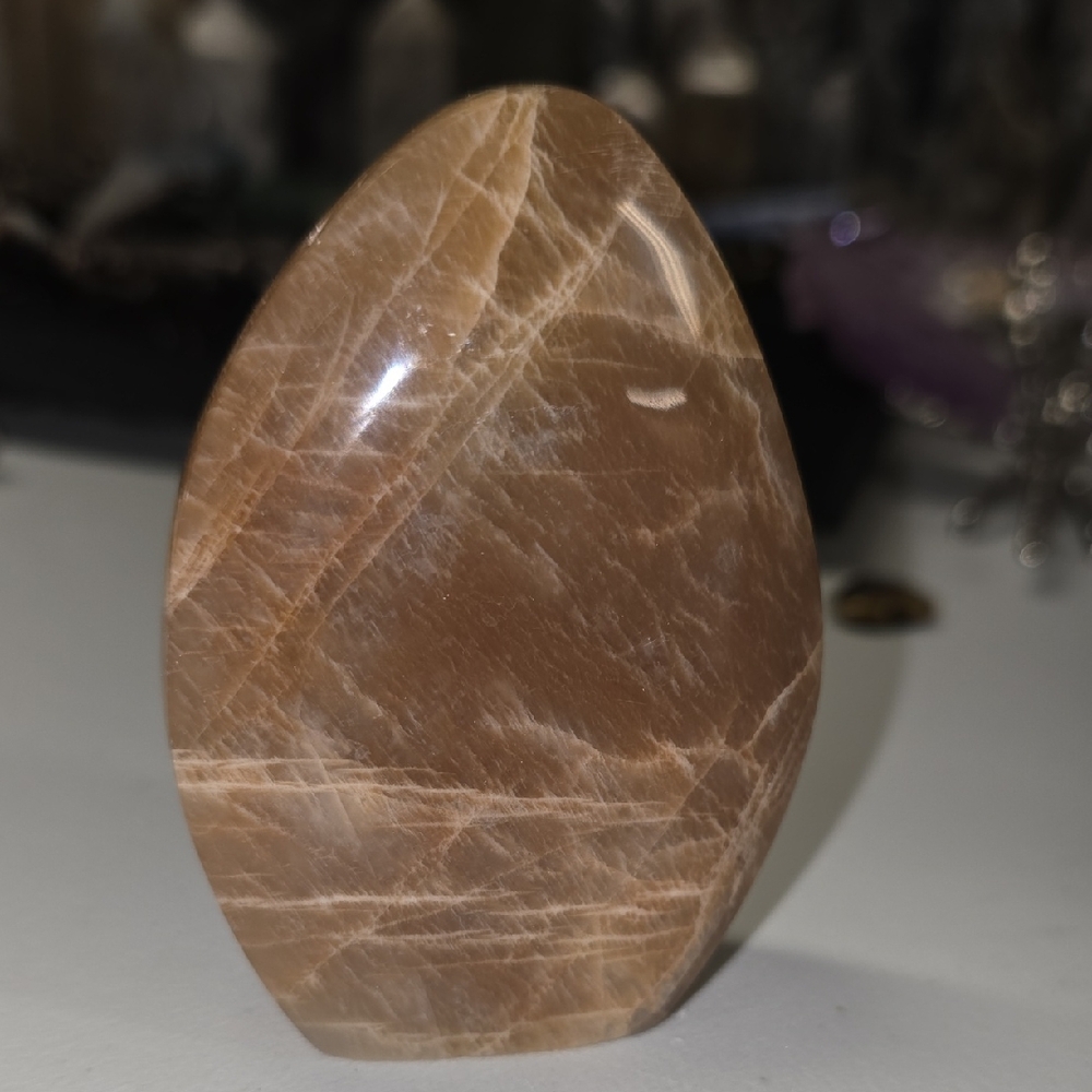 Brown Moonstone Tear Drop